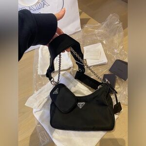 Sold. Prada hobo crossbody, authentic